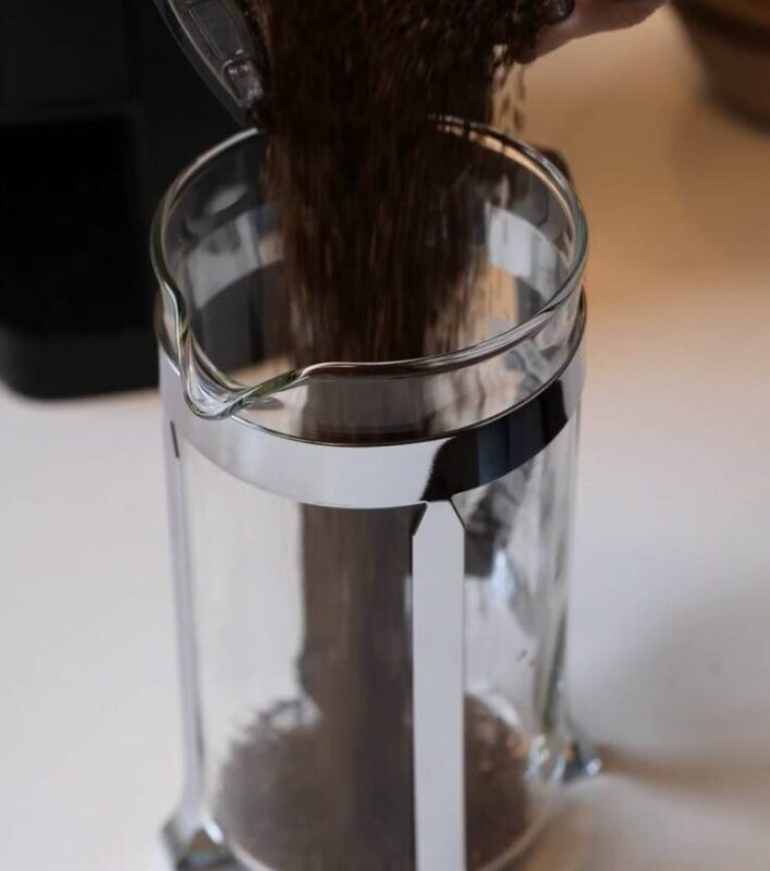 ชงกาแฟอย่างไรด้วยเครื่อง french press